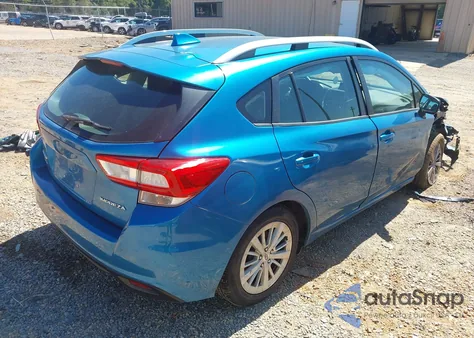 2018 Subaru Impreza 2.0I Premium z USA, uszkodzony, nr VIN 4S3GTAD60J3745292